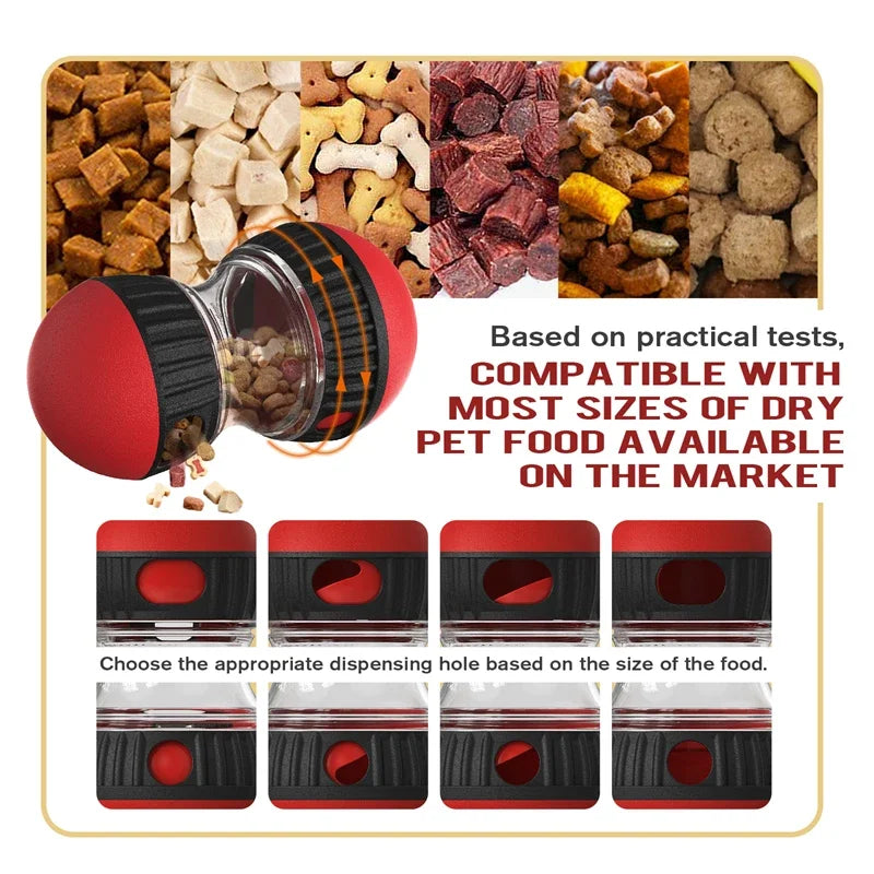 Dog Rolling Ball Leaky Food Toy