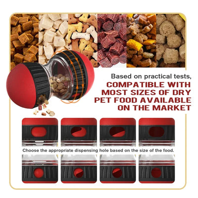 Dog Rolling Ball Leaky Food Toy