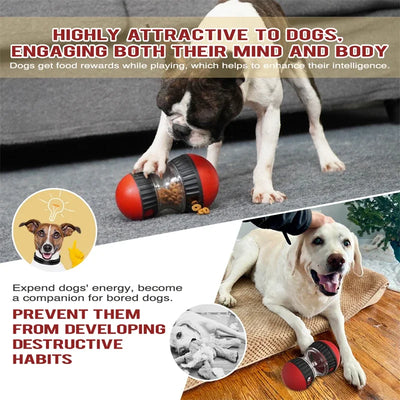 Dog Rolling Ball Leaky Food Toy