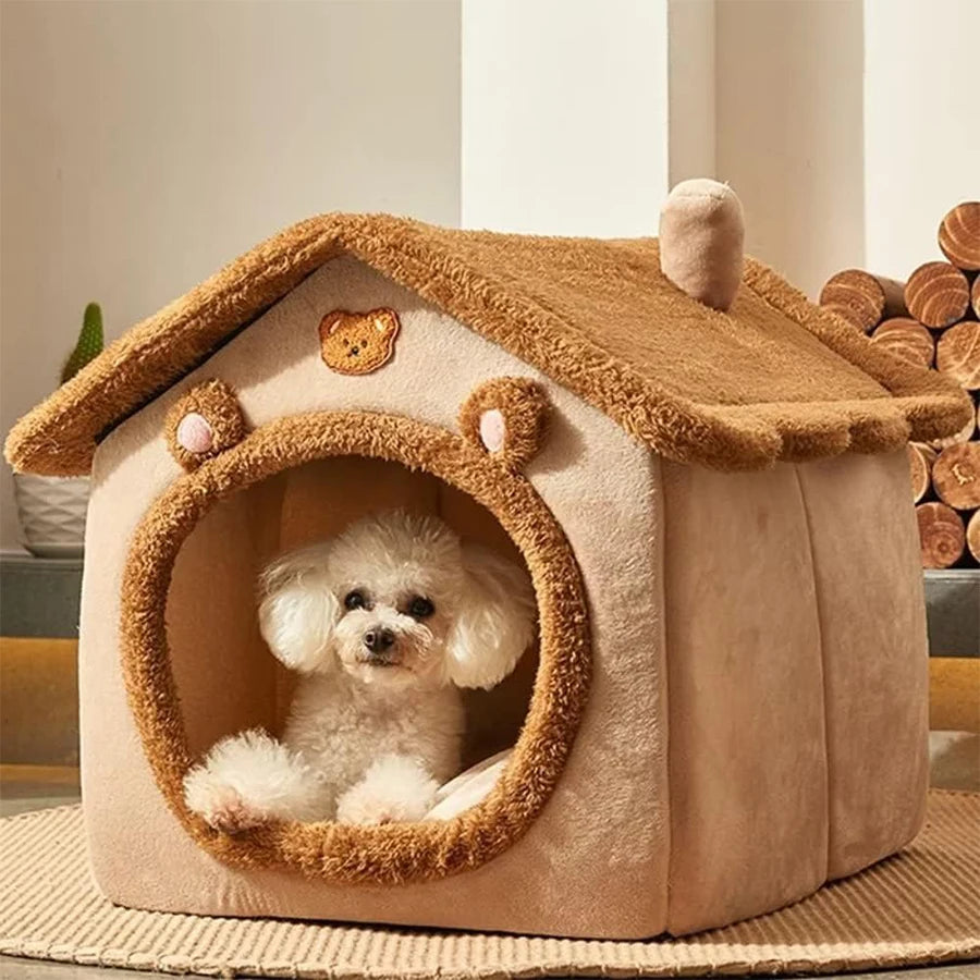 Foldable Pet House Removable Washable