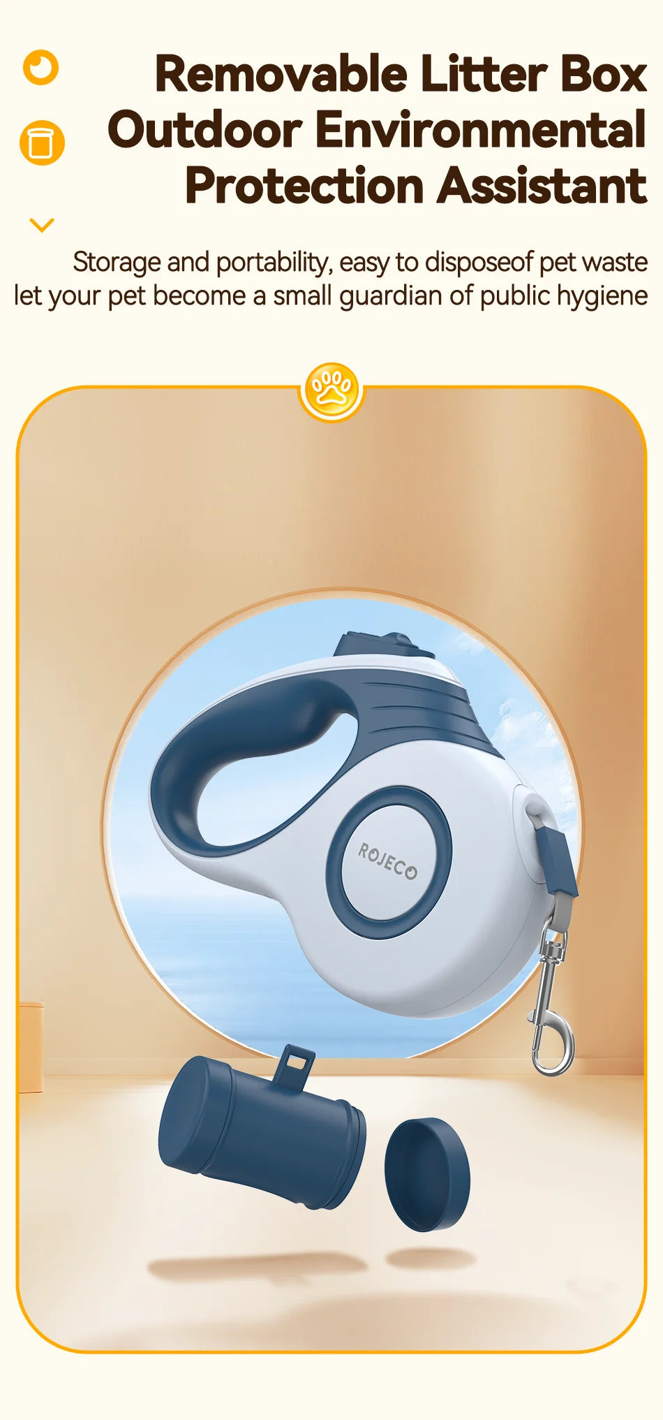 Automatic Retractable Dog Leash